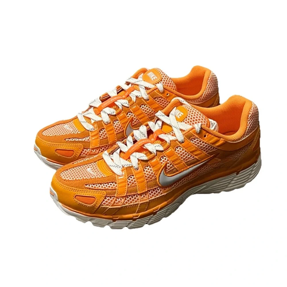 Nike P-6000 Premium Men's Shoes Kumquat Metallic Silver Sz 11 HQ3641 886 “NEW”